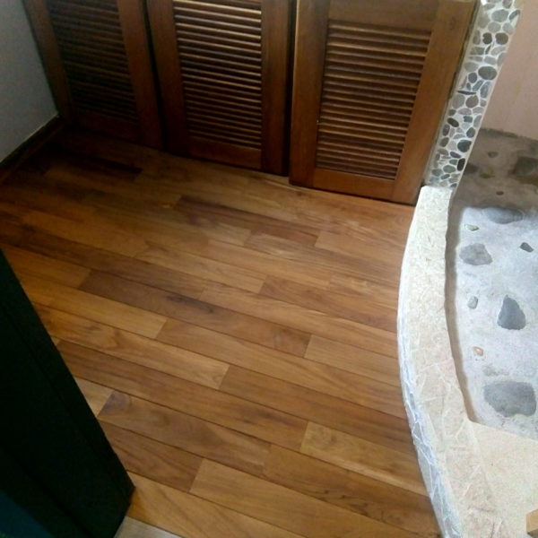 Pose de parquet